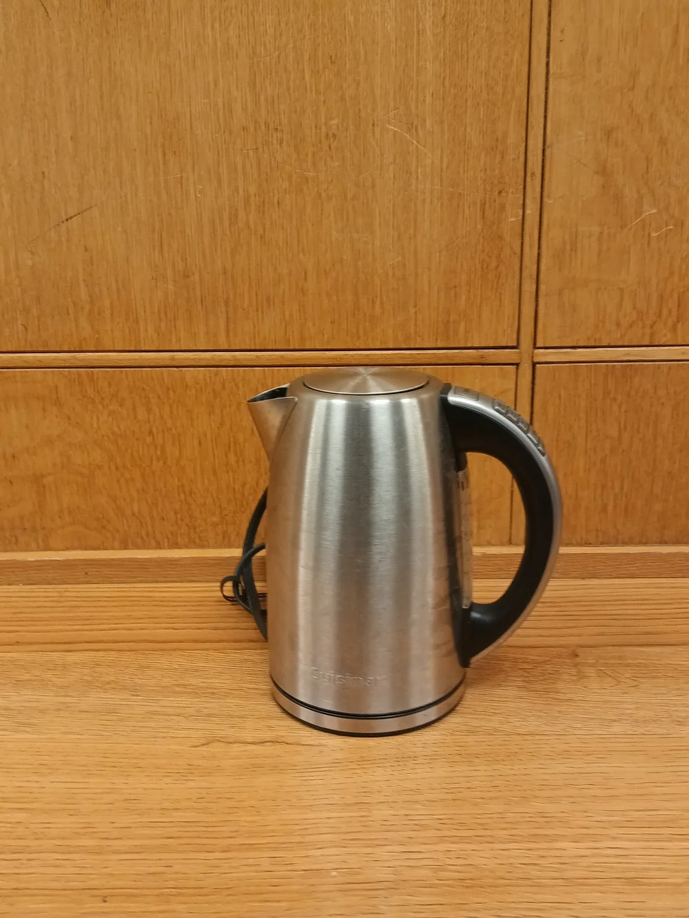 Cuisinart Stainless Steel Electric Kettle with Black Handle
